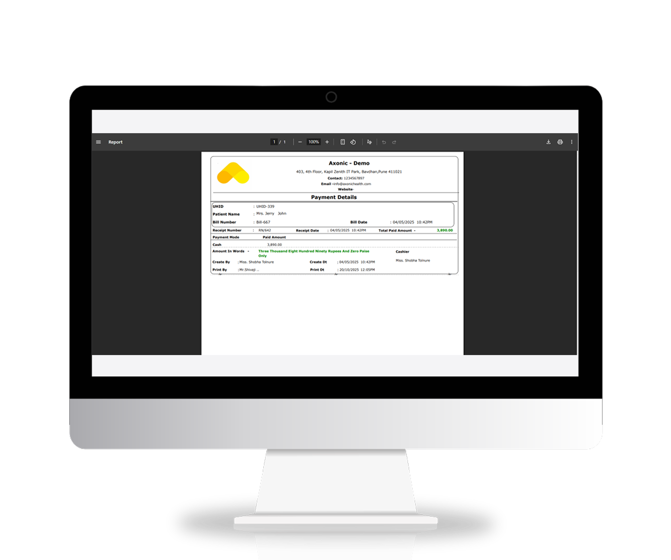 Personalization & Customization - AxonHIS feature